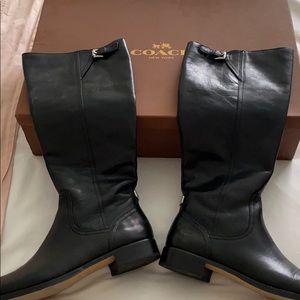 Coach Leather Boots
